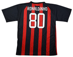 2008-09 AC MILAN *RONALDINHO* SHIRT XL