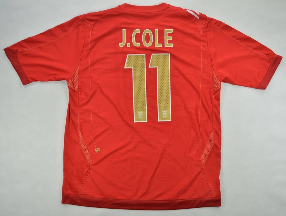 2006-08 ENGLAND *J.COLE* SHIRT XL