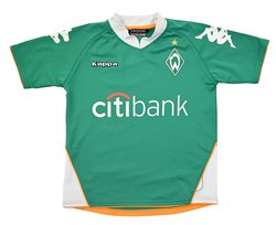 2007-08 WERDER BREMEN SHIRT XL. BOYS