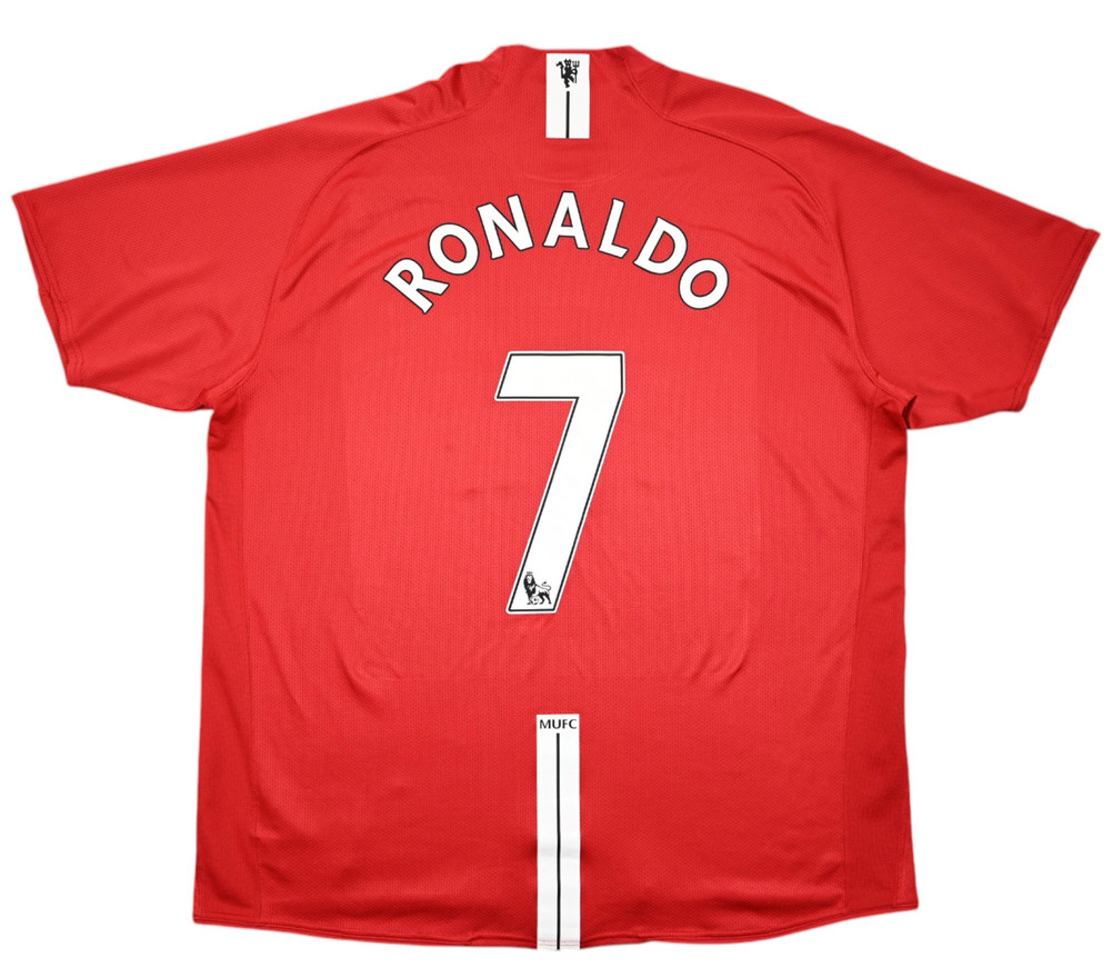 2007-09 MANCHESTER UNITED *RONALDO* KOSZULKA 3XL