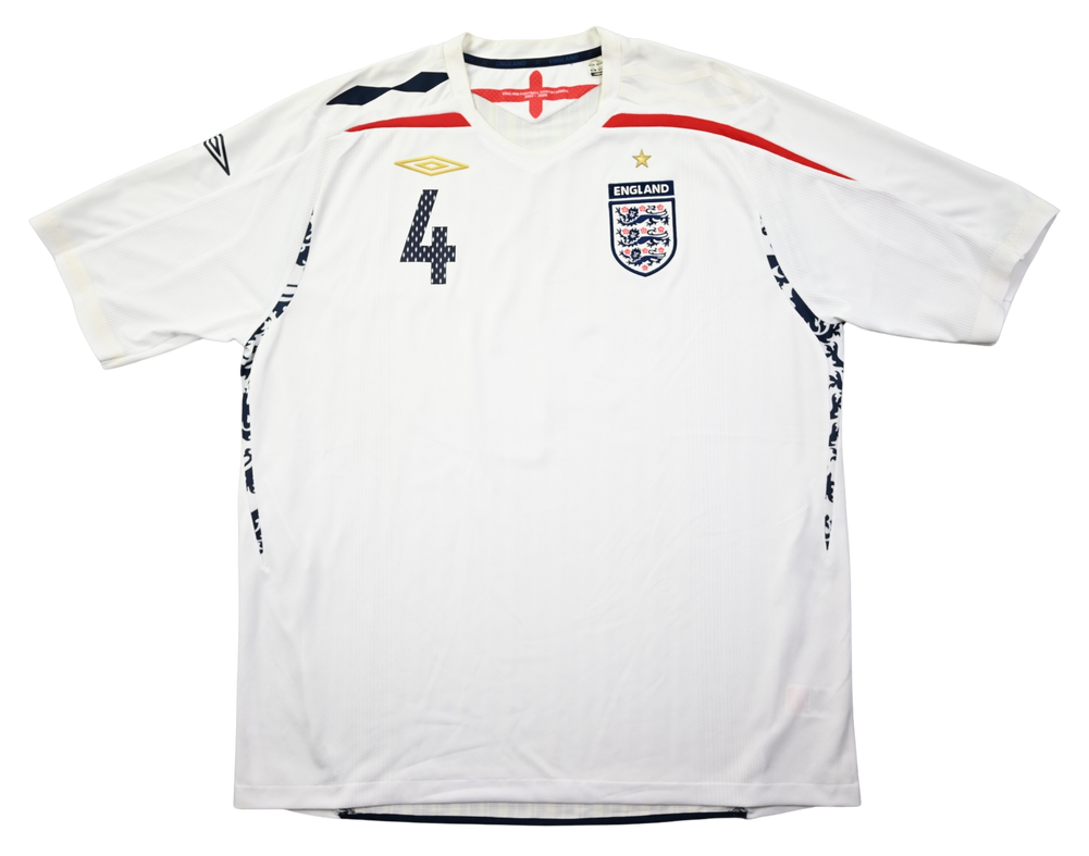 2007-09 ENGLAND *GERRARD* KOSZULKA XXL