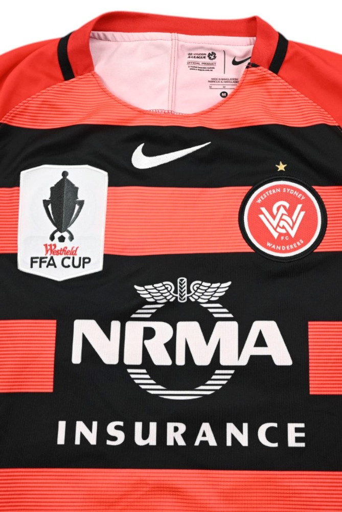 2016-17 WESTERN SYDNEY WANDERES *SCOTT* SHIRT M