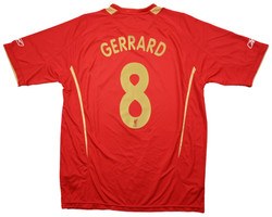 2005-06 LIVERPOOL *GERRARD* SHIRT L