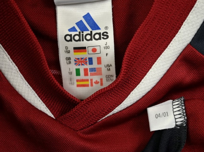 2001-02 BAYERN MUNCHEN *SERGIO* SHIRT L. BOYS 