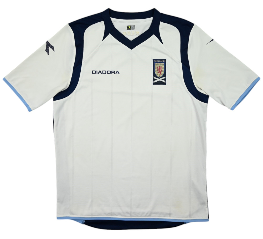 2009-10 SCOTLAND SHIRT L