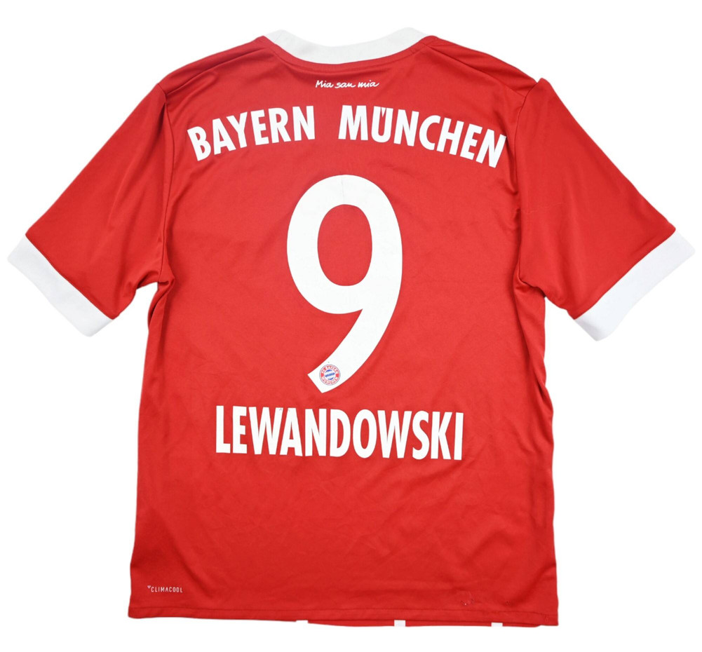 2017-18 BAYERN MUNCHEN *LEWANDOWSKI* KOSZULKA L. BOYS