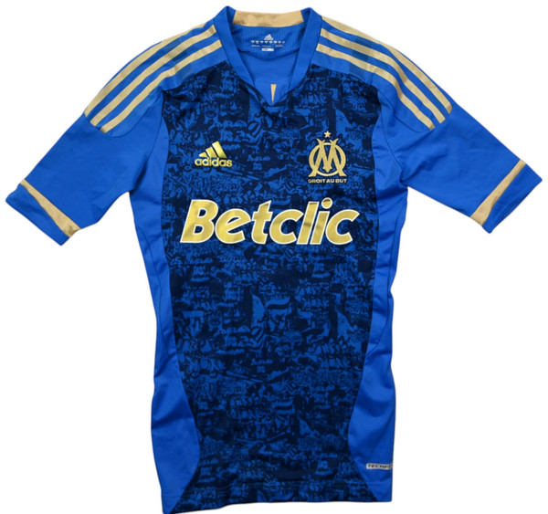 2011-12 OLYMPIQUE MARSEILLE *WJ* PLAYER ISSUE SHIRT S