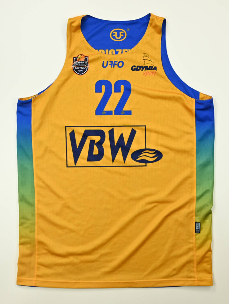 GTK ARKA GDYNIA *REMBISZEWSKA* BASKETBALL KOSZULKA XL