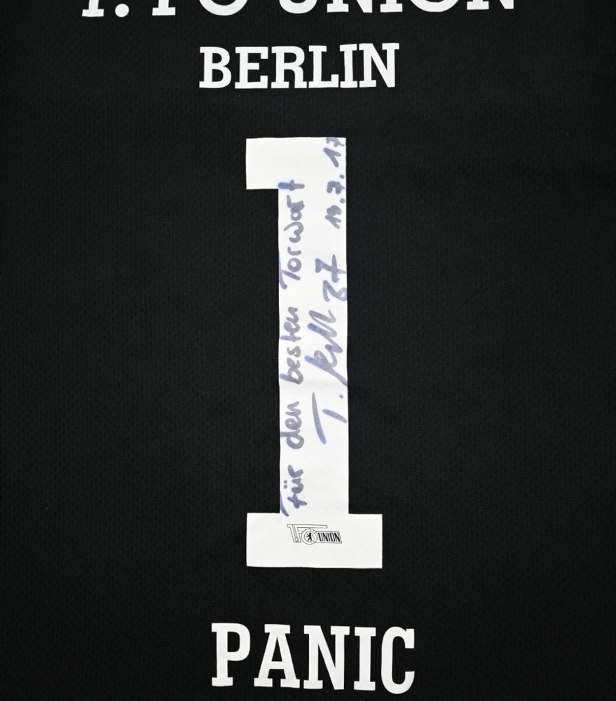 2017-18 UNION BERLIN *PANIC* GK LONGSLEEVE KOSZULKA S
