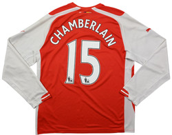 2014-15 ARSENAL *CHAMBERLAIN* LONGSLEEVE SHIRT L