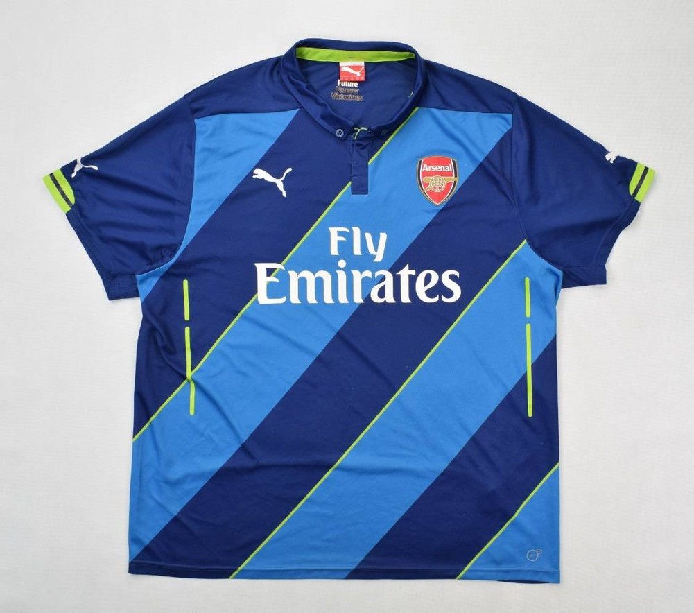 2014-15 ARSENAL LONDON SHIRT XXL