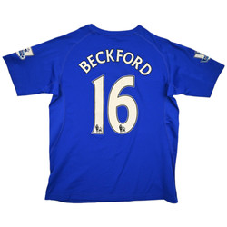 2010-11 EVERTON *BECKFORD* KOSZULKA L