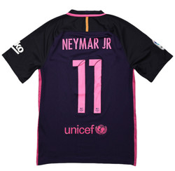 2016-17 FC BARCELONA *NEJMAR JR* SHIRT S