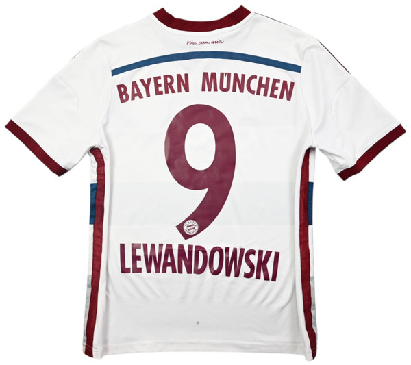 2014-15 BAYERN MUNCHEN *LEWANDOWSKI* SHIRT L. BOYS