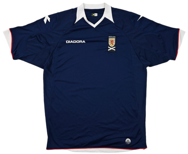 2008-09 SCOTLAND SHIRT L