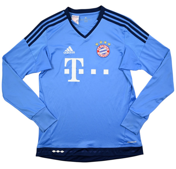 2015-16 BAYERN MUNCHEN GOALKEEPER LONGSLEEVE SHIRT XL. BOYS