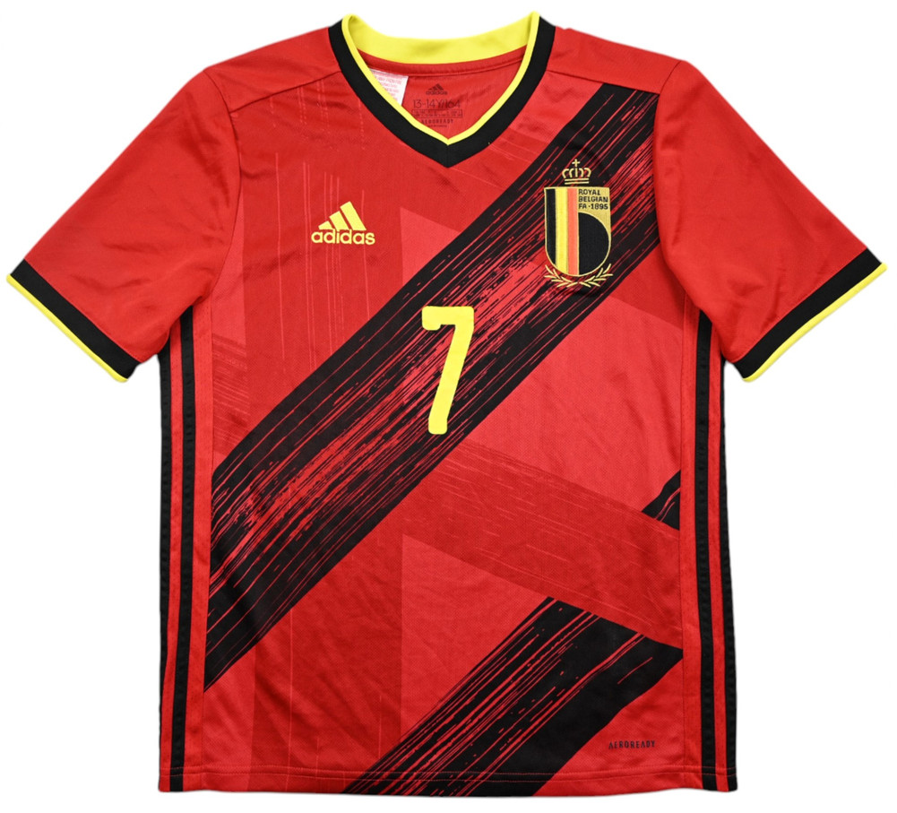 2020-21 BELGIUM *DE BRUYNE* KOSZULKA L. BOYS
