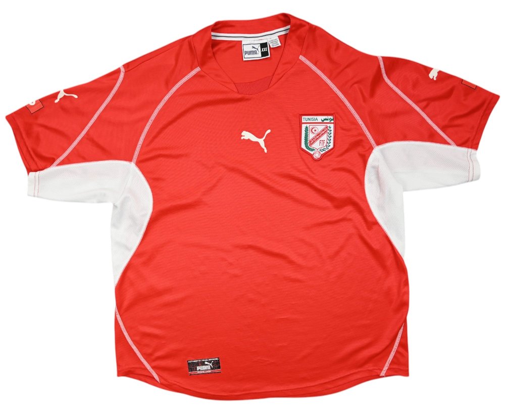 2002-04 TUNISIA SHIRT XXL