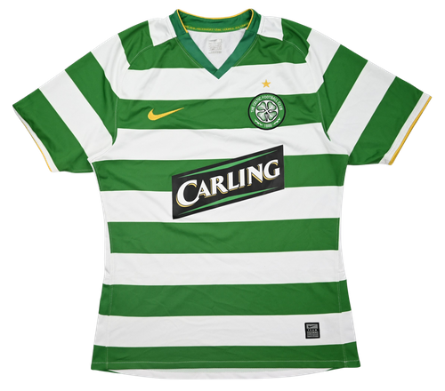 2008-10 CELTIC GLASGOW PLAYER ISSUE SHIRT M