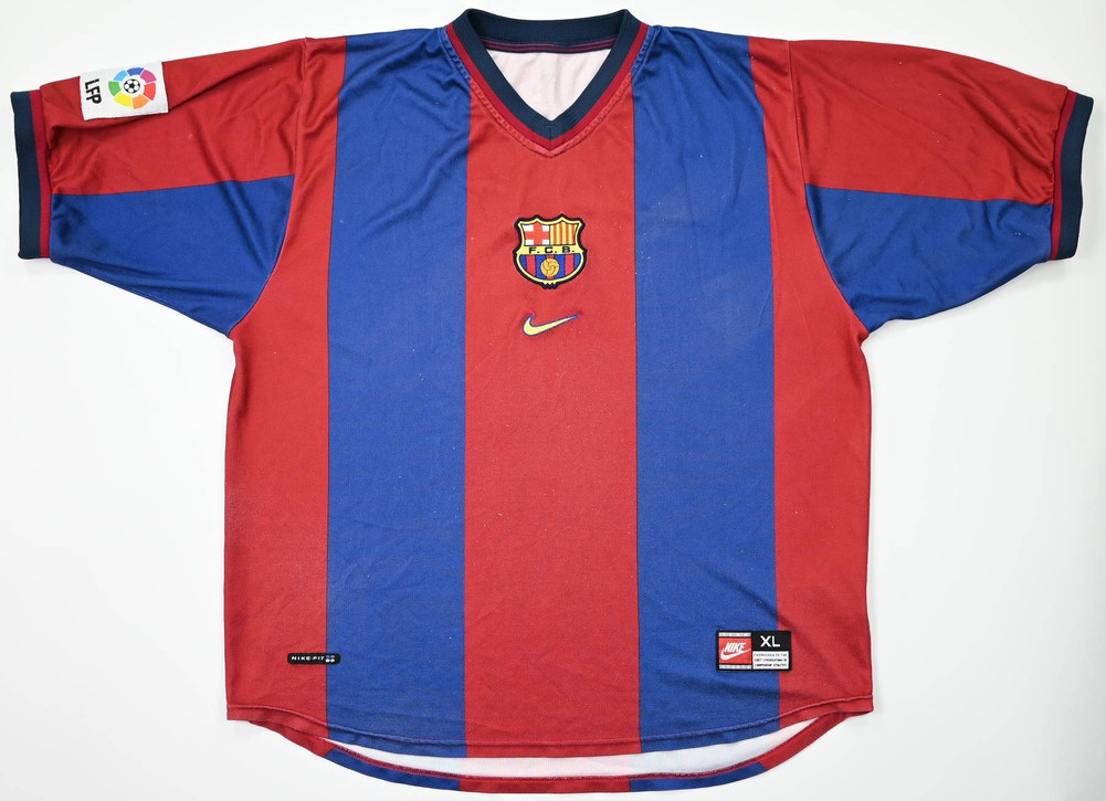 1998-00 FC BARCELONA SHIRT XL