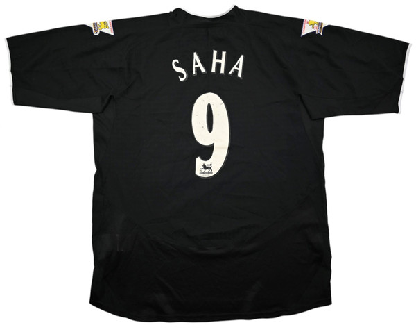 2003-05 MANCHESTER UNITED *SAHA* SHIRT XL