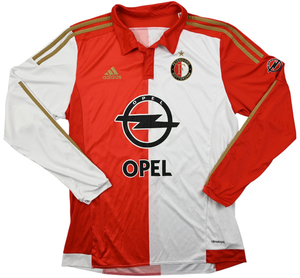 2015-16 FEYENOORD LONGSLEEVE SHIRT L
