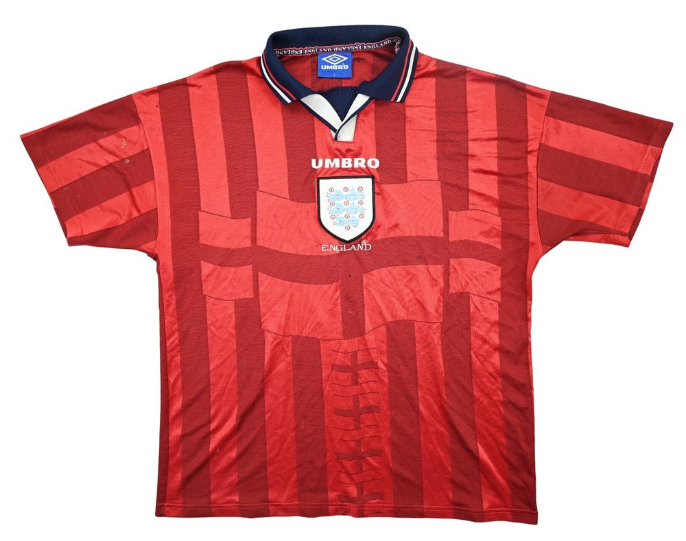 1997-99 ENGLAND SHIRT L