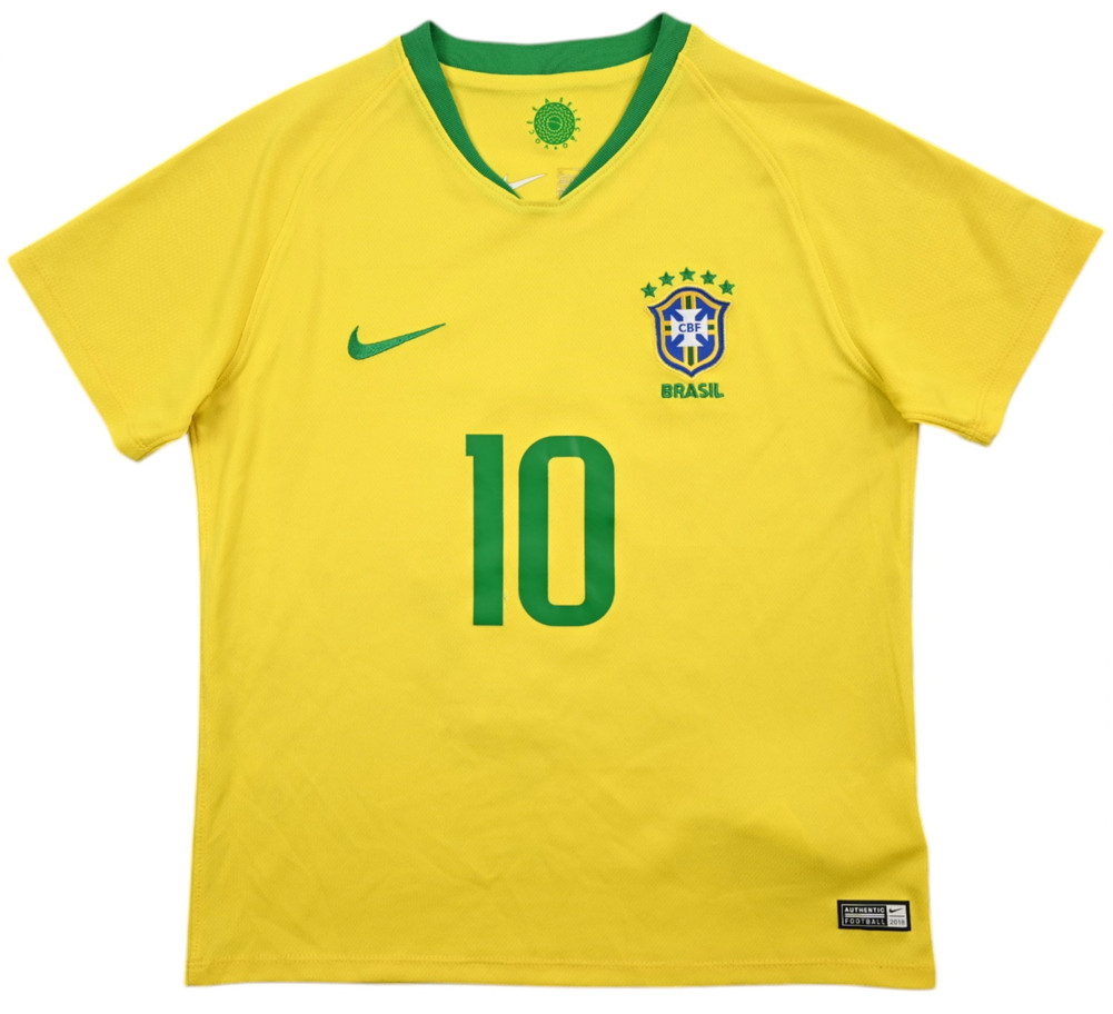 2018-19 BRAZIL *NEYMAR JR* SHIRT S. BOYS