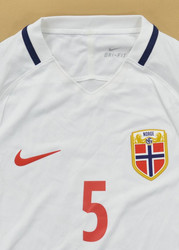 2016-18 NORWAY WOMAN MATCH ISSUE SHIRT S