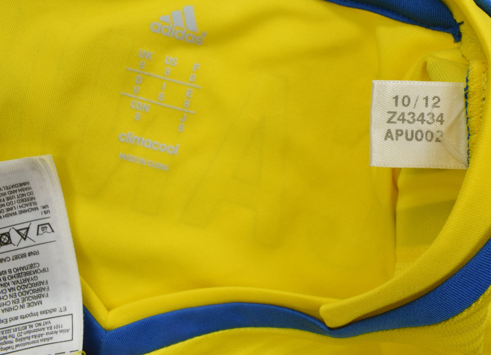 2013 SWEDEN *KACANIKLIC* MATCH ISSUE KOSZULKA S