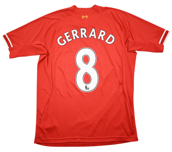 2013-14 LIVERPOOL *GERRARD* KOSZULKA XL