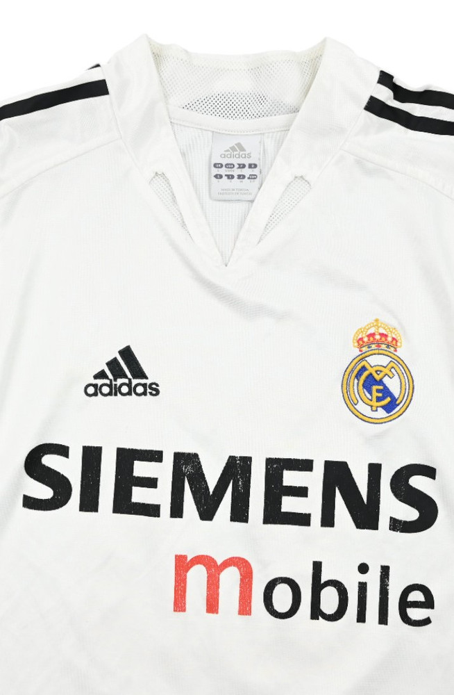2004-05 REAL MADRID *BECKHAM* SHIRT S