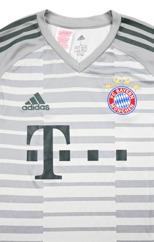 2018-19 BAYERN MUNCHEN GOALKEEPER LONGLSEEVE SHIRT L. BOYS
