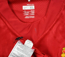 2007-09 MANCHESTER UNITED *ROONEY* SHIRT XL