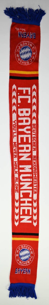 FC BAYERN MUNCHEN DEUTSCHER REKORDMEISTER YOU'LL NEVER WALK ALONE SZALIK