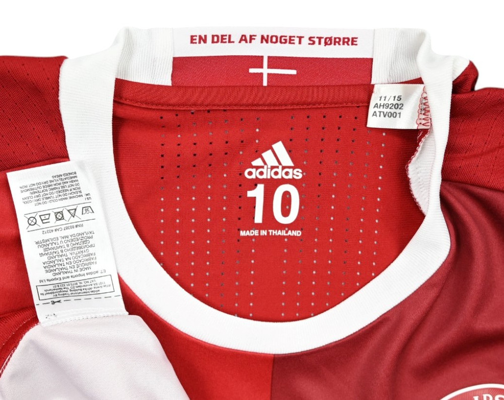2016-17 DENMARK #14 PLAYER ISSUE SHIRT L