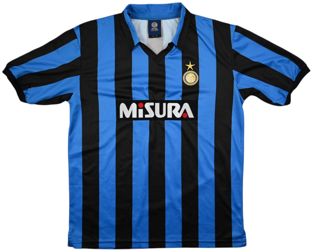 1990-91 INTER MILAN SHIRT L 
